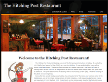 Tablet Screenshot of hitchingpostrestaurant.ca
